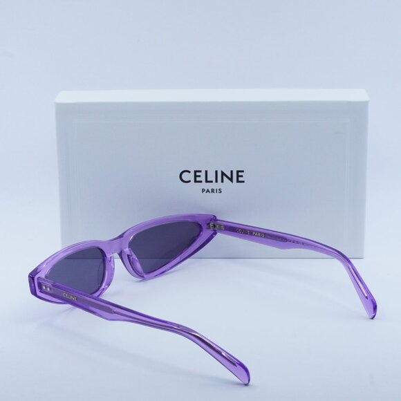 Final Price! Celine CL40231I 81Y Transparent Lilac Sunglasses